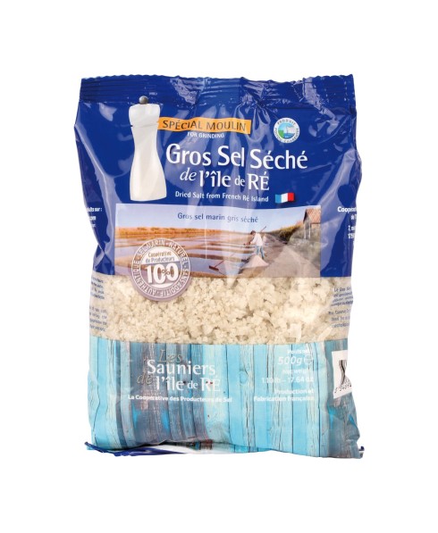 Gros Sel Séché Sachet 500g