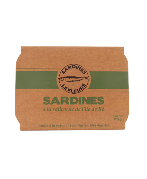 SARDSALI - Sardines à la Salicorne de l'Île de Ré 115g